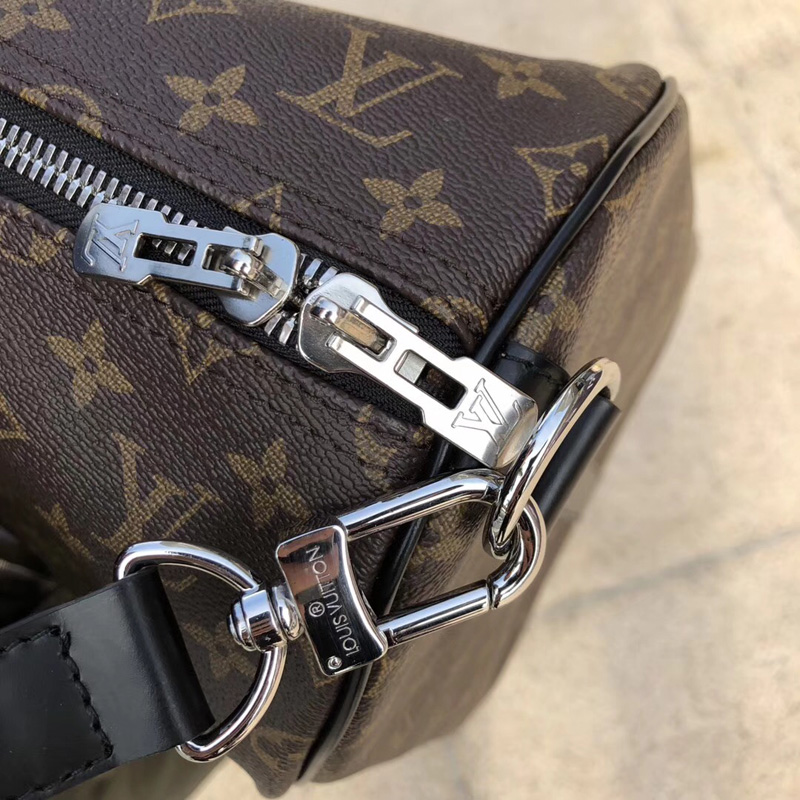 N41414 LV Keepall 55 旅行袋 LV行李包 LV斜挎包 LV旅行包 配肩帶
