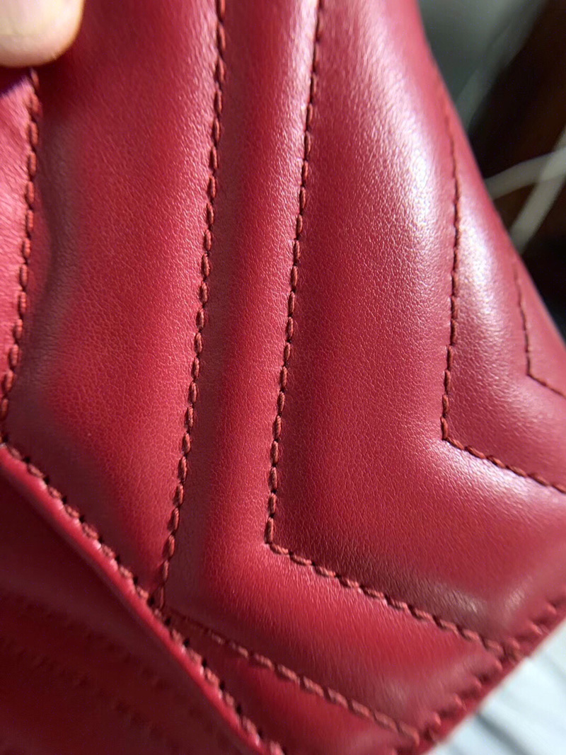 揭秘Gucci GG marmont郵差包真假避雷鑒別知識點!