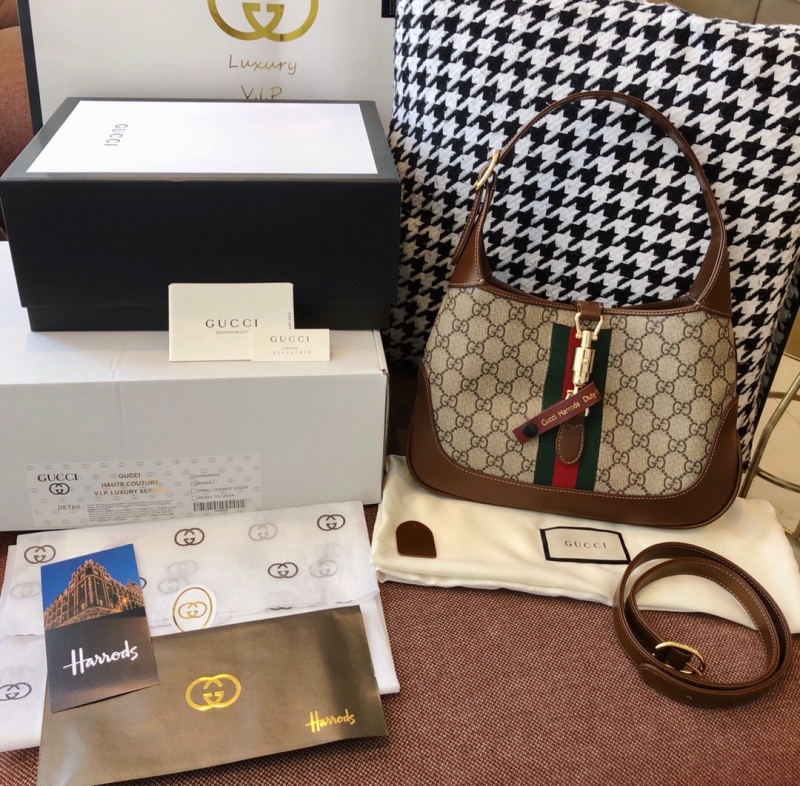 636706 Gucci Jackie 1961系列小號手袋 Gucci女士手提單肩包