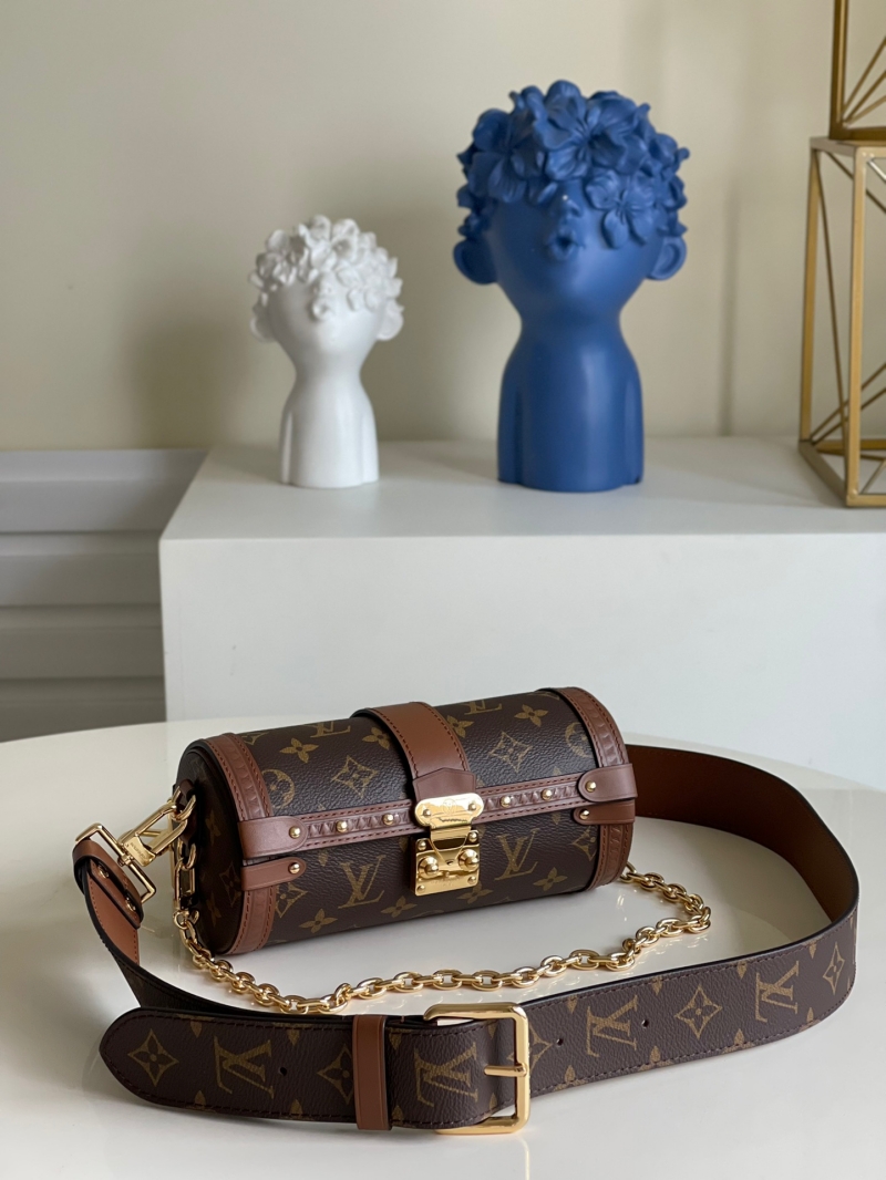 M57835 LV PAPILLON TRUNK 手袋 巴比龍圓桶包