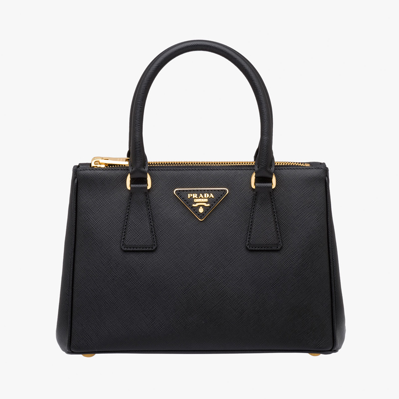 1BA896 prada galleria手袋 Prada殺手包25cm 普拉達手提包 黑色