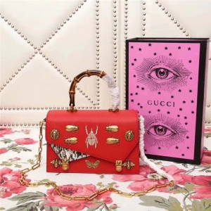 488715 Gucci ottilia 2017ﶬϵ ײɫƤ xӡ  tɫ