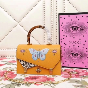 488715 Gucci ottilia 2017ﶬϵ ײɫƤ xӡ  ɫ