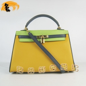 6108 P HermesŮ  Rб Hermes Kelly Bag ɫ֦y S{Gɫ