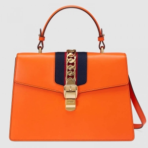 431665 GUCCI Sylvie ϵ Ƥ 米 ɫ