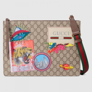 474083 Gucci Courrierϵ GG Supreme߼ܛ췫 ] ľɫ
