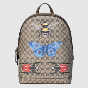 419584 GUCCI Y xӡ GG Supreme ߼(j)췫 p ľɫ