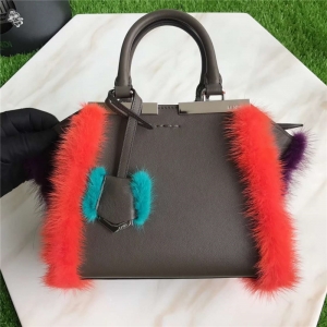 8771 FENDI ҵ minl3JouRS rп ܛСţƤ ë ɫ