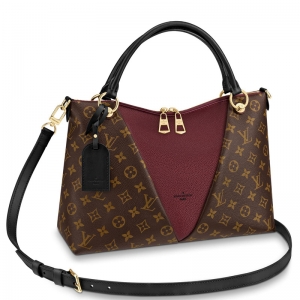 M43949 LV V Tote MMִ LV MonogramϻŮ LVŮ Ƽtɫ