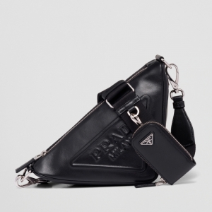 1BH190 _(d)Prada Triangle Ƥǰ PradaŮ ɫ