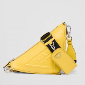 1BH190 _(d)Prada Triangle Ƥǰ PradaŮ Sɫ