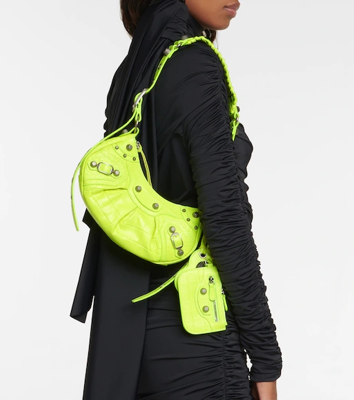 Balenciaga - Le Cagole XS號(hào)皮革單肩包| Mytheresa