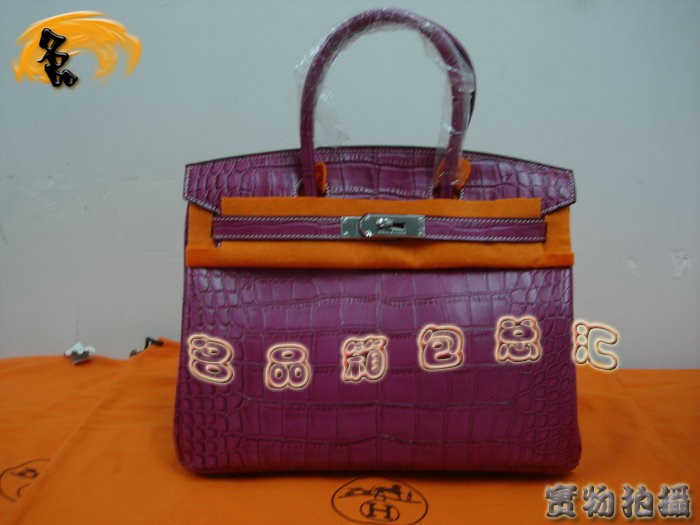 Hermes 經典款 Hermes 手提包 Hermes Birkin 鉑金包 30 Birkin 鱷魚皮