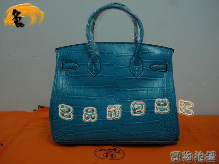 Hermes手提包 Hermes時尚女包 Hermes Birkin 鉑金包 Hermes新款 鱷魚紋