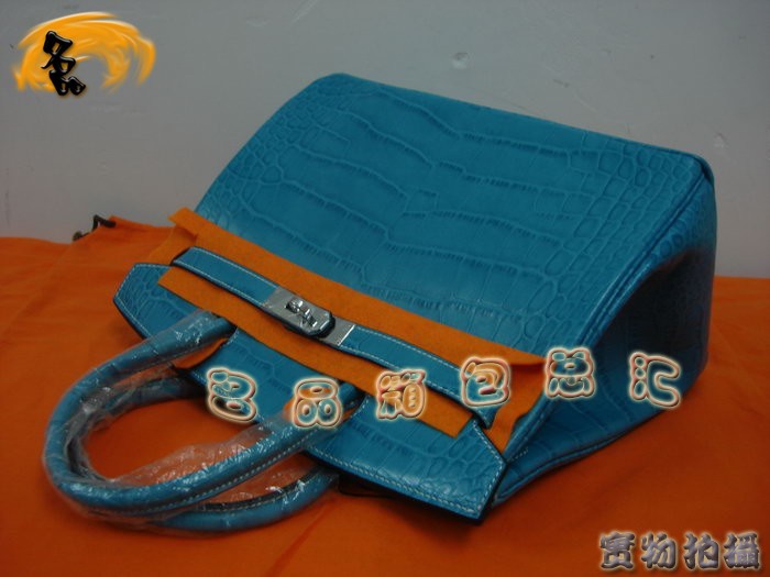 Hermes手提包 Hermes時尚女包 Hermes Birkin 鉑金包 Hermes新款 鱷魚紋