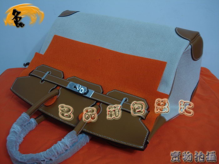 Hermes 帆布包 Hermes 手提包 Hermes Birkin 鉑金包 Hermes休閑女包 35cm