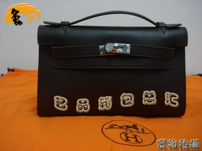 Hermes mi niKelly Bag Hermes女包 Hermes 手提包 Hermes 荔枝紋 Hermes時尚女包