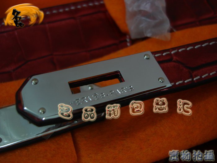 Hermes Birkin 鉑金包 經(jīng)典款 女包 Hermes手提包 鱷魚皮女包 30 Birkin