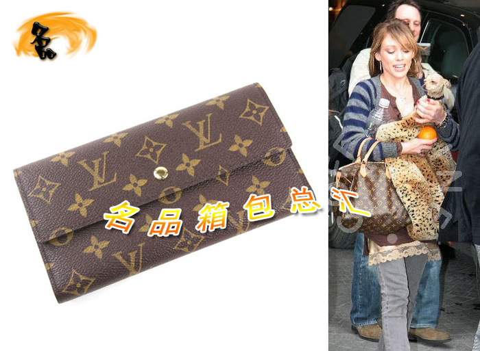 M61215 LV中長款錢包 LV女包 LV錢夾 LV新款 LV經典老花