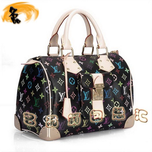 M92642 Louis Vuitton LV三三彩 LV黑彩 LV33彩 LV女包 LV手提包