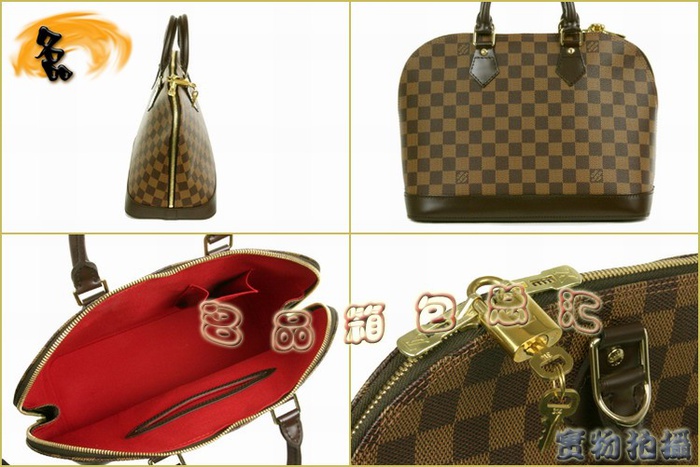 N51131 LV手提包 LV經(jīng)典棋盤格 LV女包 LV防盜包 LV限量款