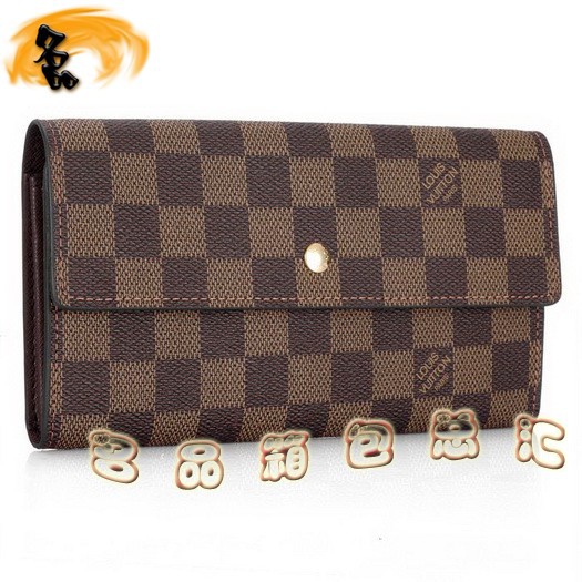 N61734 LV經典棋盤格 LV女包 LV錢包 LV零錢包 LV二折錢包