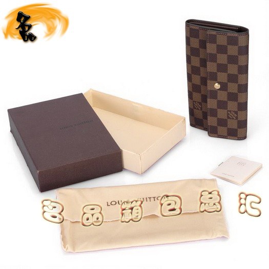 N61734 LV經典棋盤格 LV女包 LV錢包 LV零錢包 LV二折錢包