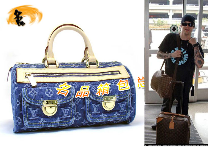 M95019 LV手提包 LV經典老花 LV牛仔系列 LV女包 LV牛仔包