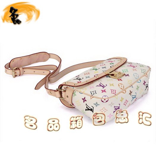 M92661 LV經(jīng)典款 LV村上隆設(shè)計(jì) LV33彩 LV斜挎包 LV女包