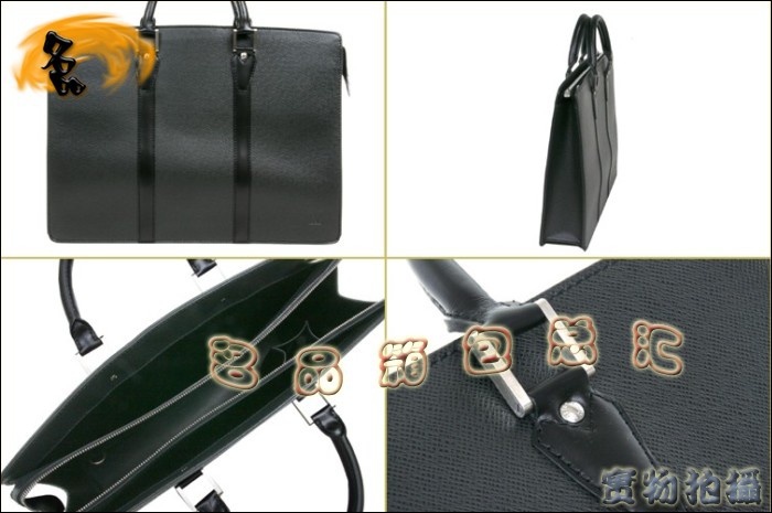 M30052 LV時尚休閑男士手提包 LV最新款 LV男包 LV公文包 LV十字紋 LV手提包