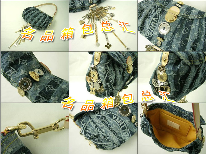 M95332 LV單肩包 LV牛仔包 LV經典老花 LV女包 LV手提包