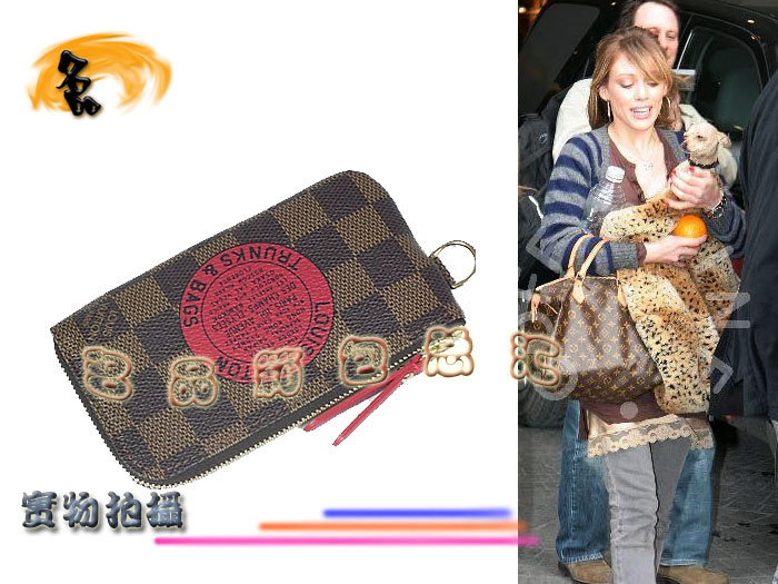 N61742 LV經典款 LV棋盤格 LV女款錢包 LV經典女包 LV零錢包