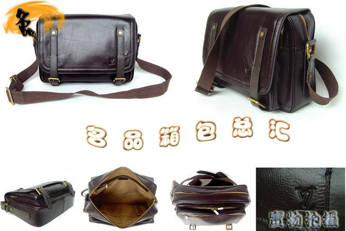 M92072 LV男包 LV斜背包 LV單肩包 LV牛皮包 LV限量版
