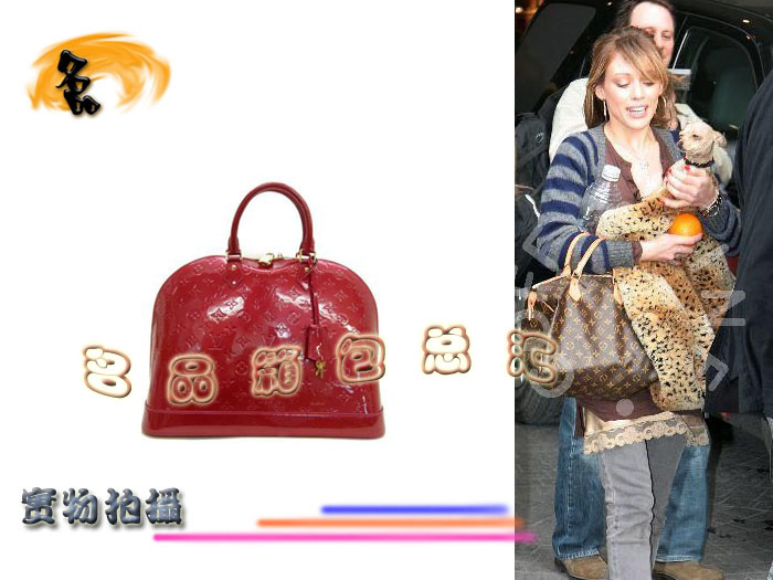 M93596 LV經典老花 LV壓花包 LV漆皮 LV女包 LV手提包