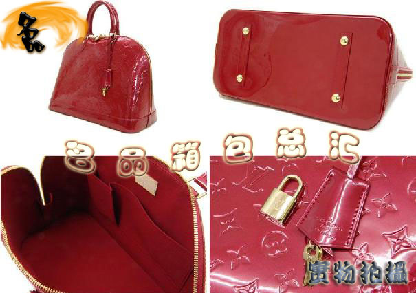 M93596 LV經典老花 LV壓花包 LV漆皮 LV女包 LV手提包