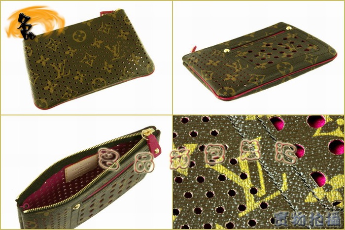 M95219 LV穿孔系列 LV女包 LV錢包 LV零錢包 LV中長款錢包