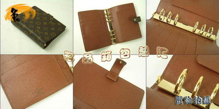 R20004 LV限量版 LV經典老花 活頁環 LV書夾 LV記事本