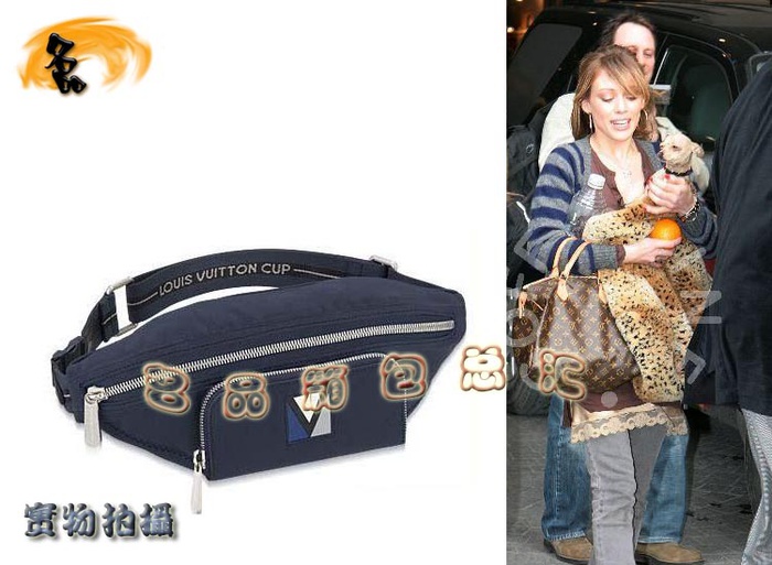M80706 LV男包 LV腰包 LV牛仔布系列 LV牛仔包 LV新款腰包