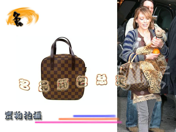N48021 LV斜挎包 LV經典棋盤格 LV女包 LV手提包 LV單肩包