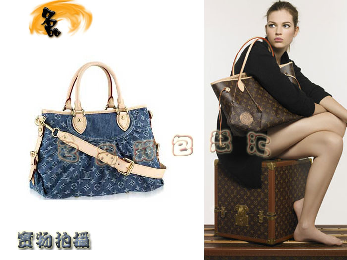 M95349 LV斜挎包 LV經典老花 LV女包 LV手提包 LV牛仔包