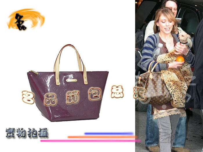 M93584 LV手提包 LV經典老花 LV漆皮包 LV壓花 LV 女包