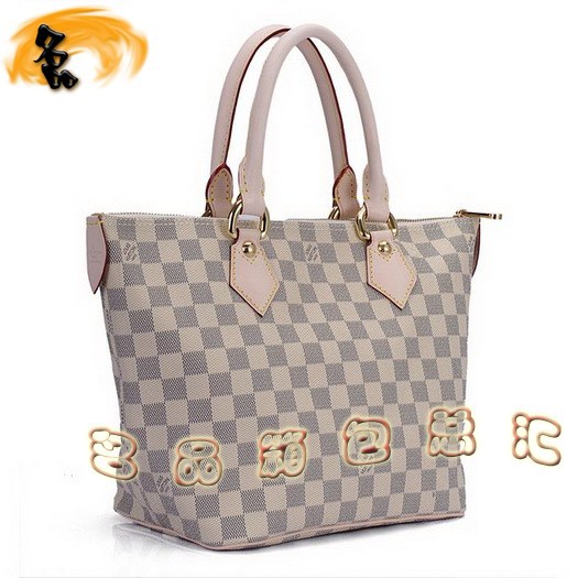 N51186 LV單肩包 LV經典白色棋盤格 LV女包 LV手提包