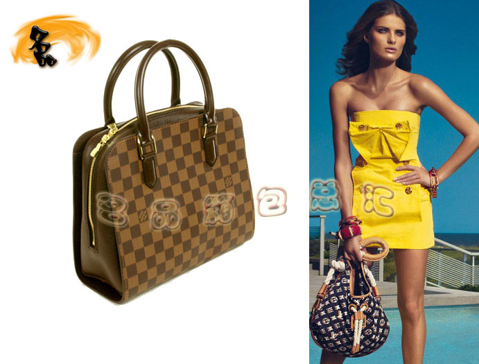 N51155 LV最新款 LV手提包 LV女包 LV經(jīng)典款 LV棋盤格時尚女包