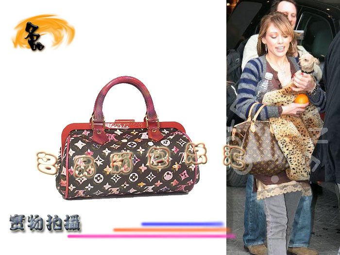M95730 Louis Vuitton LV村上隆設計 LV最新款 LV女包 LV手提包