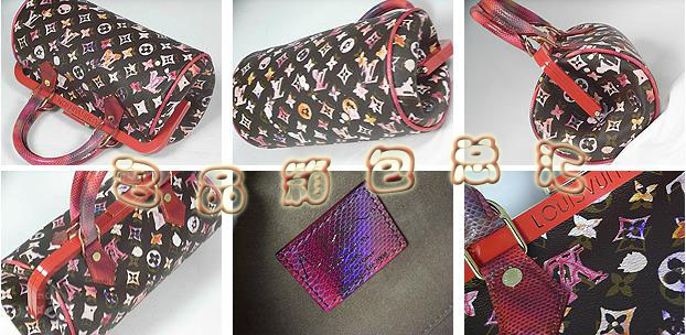 M95730 Louis Vuitton LV村上隆設計 LV最新款 LV女包 LV手提包