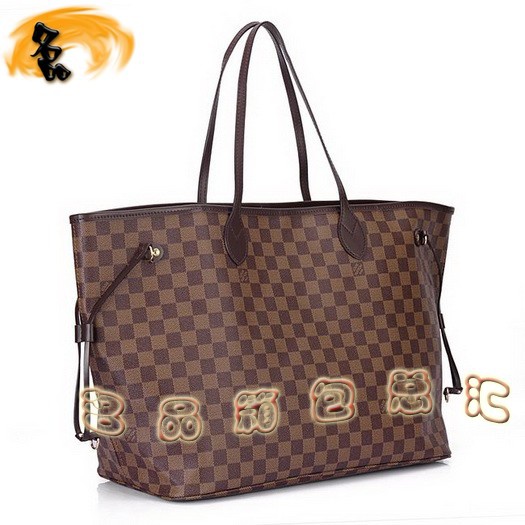 N51106 LV經典款 NEVERFULL系列 LV經典棋盤格 LV女包 LV手提包 LV單肩包