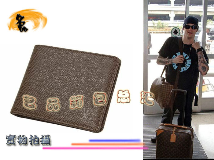 M30478 LV經典款 LV十字紋 LV短款錢包 LV男包 LV錢包