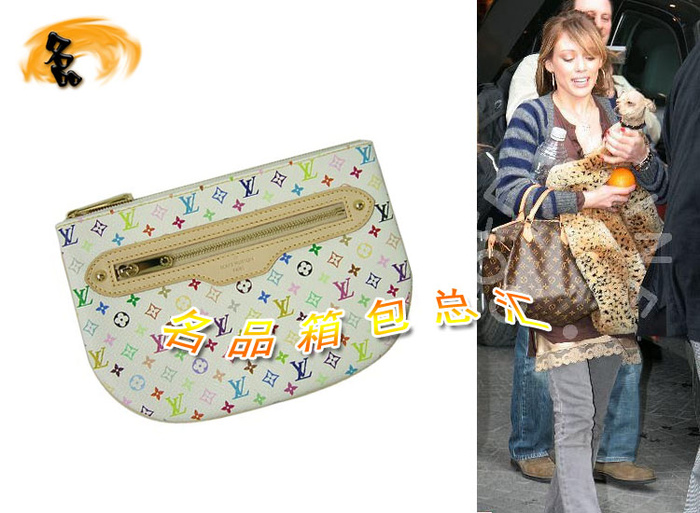 M60027 LV錢包 LV村上隆 白三三彩LV錢包 LV新款 LV女款錢包