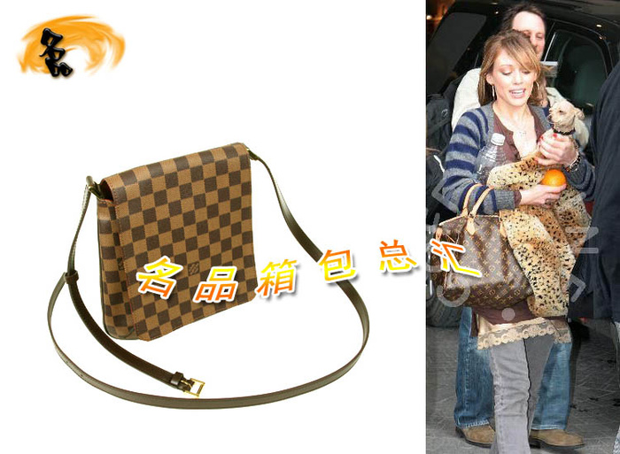 N51300 LV單肩包 LV棋盤格系列 LV格子 LV女包 LV包包 LV斜挎包