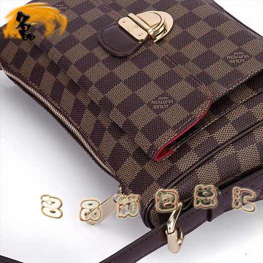 N60006 LV單肩包 LV經典款 LV棋盤格包包 LV女包 LV手提包